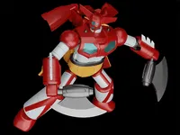 GOOD SMILE COMPANY MODEROID Miniature Combining & Transforming Getter 1 - Getter Robo - photo 3
