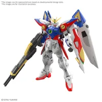 BANDAI HOBBY RG 1/144 #43 XXXG-00W0 WING GUNDAM ZERO - Mobile Suit Gundam Wing - photo 4