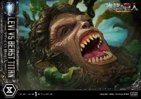 Prime 1 Studio Ultimate Premium Masterline  TV animation Attack On Titan  Levi versus Beast Titan Bonus Version - Attack on Titan - photo 8