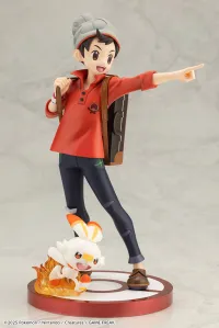 KOTOBUKIYA Pokémon VICTOR with SCORBUNNY ARTFX J STATUE - Pokémon - photo 1