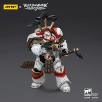 JOYTOY White Scars Legion Praetor in Cataphractii Terminator Armour with Cyber Hawk, Chogorian sword and combi-melta - Warhammer 40K - photo 10