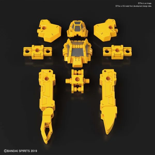 30MM 1/144 OPTION ARMOR FOR SPECIAL OPERATION [RABIOT EXCLUSIVE / YELLOW]