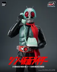 threezero SHIN MASKED RIDER - FigZero 1/6 Masked Rider No.2+1 (SHIN MASKED RIDER) - Kamen Rider: Masked Rider - photo 12
