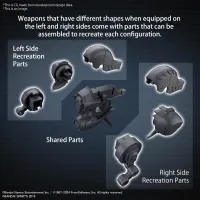 BANDAI HOBBY 30MM OPTION PARTS SET ARMORED CORE Ⅵ FIRES OF RUBICON WEAPON SET 01 - ARMORED CORE - photo 6