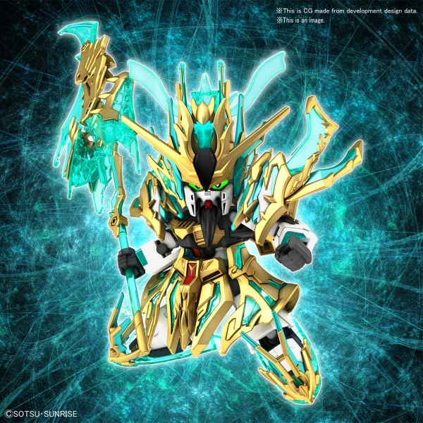 SD SANGOKU SOKETSUDEN [34] WU SHENG GUAN YU YUN CHANG v GUNDAM