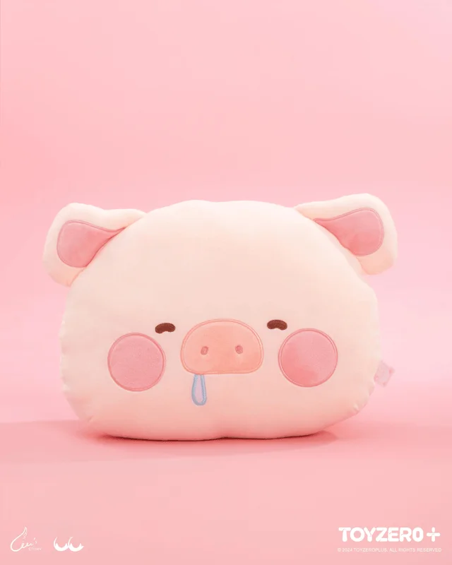 LuLu the Piggy Generic - Emoji Cushion (Hungry ver.)