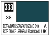 GSI Creos Mr. Color 333 - Extra Dark Seagray BS381C 640 (Semi-Gloss/Aircraft) - Paints - photo 1