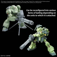 BANDAI HOBBY OPTION PARTS SET GUNPLA 09 (GIANT GATLING) - Mobile Suit Gundam - photo 3