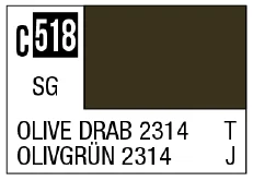 GSI Creos C518 Olive Drab 2314 [Japan ground Self-Defense Force Vehicle] - Paints