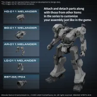 BANDAI HOBBY 30MM ARMORED CORE Ⅵ FIRES OF RUBICON BALAM INDUSTRIES BD-011 MELANDER - ARMORED CORE - photo 3