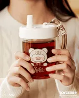 TOYZEROPLUS LuLu the Piggy - Teddy LuLu Insulated Water Bottle with Straw - LuLu The Piggy - photo 3
