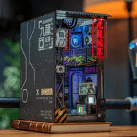 ANAVRIN Kowloon Walled City 2049 Book Nook Kit - Art & Display - photo 4