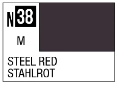 GSI Creos Acrysion N38 - Steel Red (Metallic/Primary) - Paints