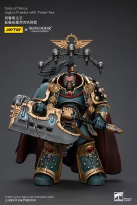 JOYTOY Sons of Horus Legion Praetor with Power Axe - Warhammer 40K - photo 1