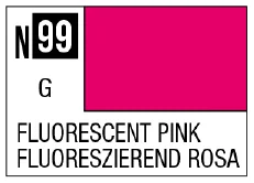 GSI Creos Acrysion N99 - Fluorescent Pink (Semi-Gloss/Primary) - Paints