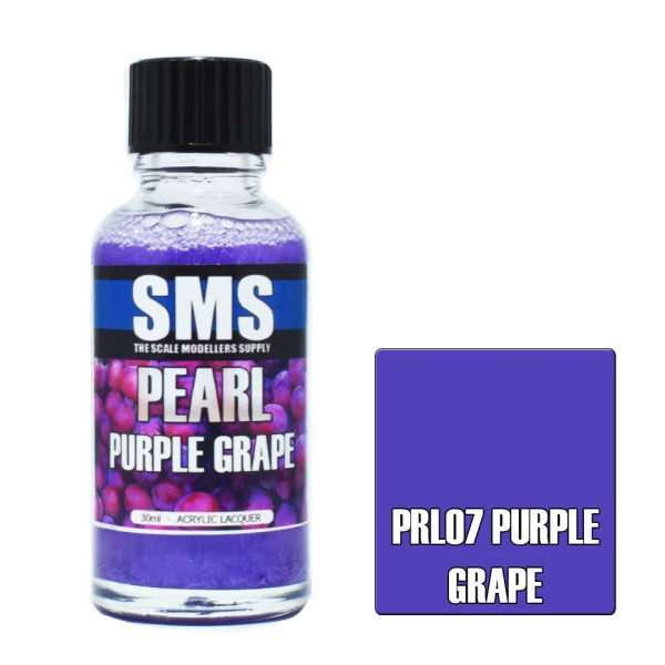The Scale Modellers Supply (SMS) Pearl PURPLE GRAPE 30ml - Paints