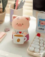 TOYZEROPLUS LuLu the Piggy Office Series - My Workplace Partners Monitor Plush Keychain Blindbox - LuLu The Piggy - photo 8