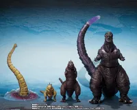 TAMASHII NATIONS GODZILLA [2016] THE SECOND FORM & THIRD FORM & GIANT UNIDENTIFIED CREATURE SET - Godzilla - photo 10