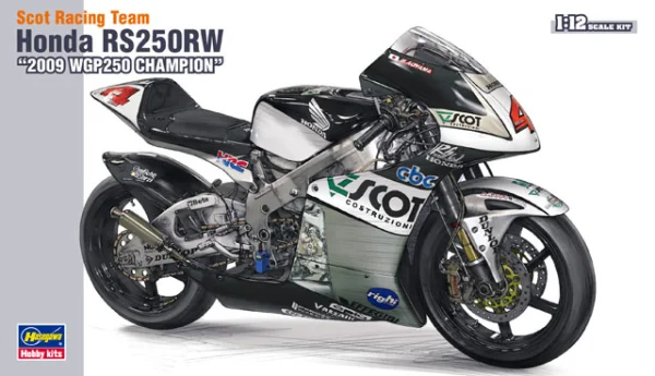 [BK1] 1:12 SCOT RACING TEAM HONDA RS250RW 2009 WGP250 CHAMPION