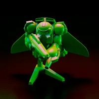Max Factory PLAMAX MF-77 minimum factory Vifam &amp; Wug: Alternate Color Ver. - ROUND VERNIAN VIFAM - photo 4