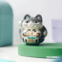 TOYZEROPLUS PP X MONSTER Sparkle Lucky Kitten Daruma Blind Box - PP X Monster - photo 14