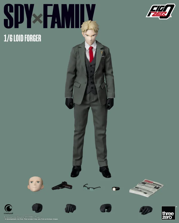 threezero SPY×FAMILY - FigZero 1/6 Loid Forger - SPY x FAMILY