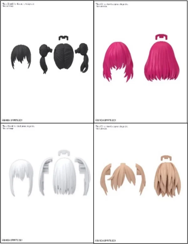 30MS OPTION HAIR STYLE PARTS Vol.10 ALL 4 TYPES