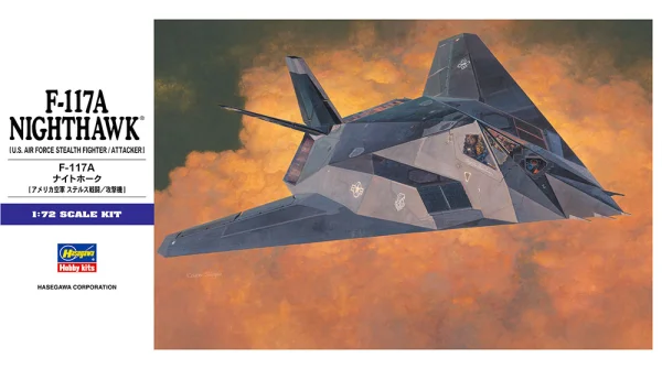 [E1] 1:72 F-117A NIGHTHAWK