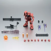 TAMASHII NATIONS <SIDE MS> MS-06S Zaku II Char's Custom Model Ver. A.N.I.M.E. - Mobile Suit Gundam - photo 7