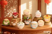 TOYZEROPLUS LuLu the Piggy Lu's Table - Food Hunter Series Plush Keychain Blindbox - LuLu The Piggy - photo 1