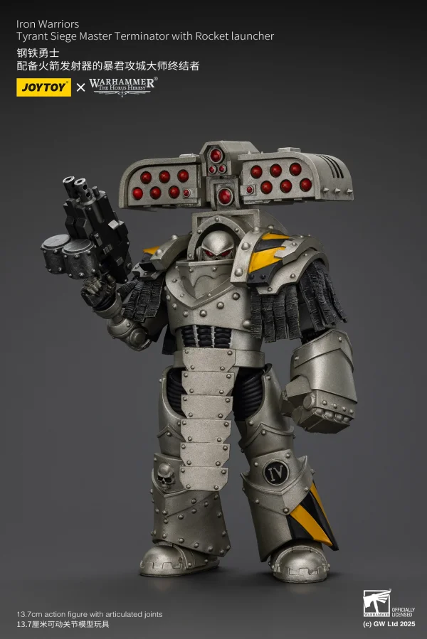lron Warriors Tyrant Siege Master Terminator with Rocket launcher