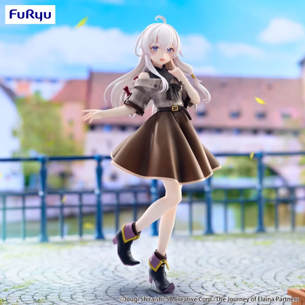 FuRyu The Journey of Elaina Trio-Try-iT Figure -Elaina Brown Outfit ver.- - Wandering Witch: The Journey of Elaina