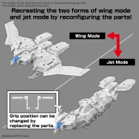 BANDAI HOBBY 30MM 1/144 Extended Armament Vehicle (WING MOBILE Ver.) - 30 Minutes Missions (30MM) - photo 6