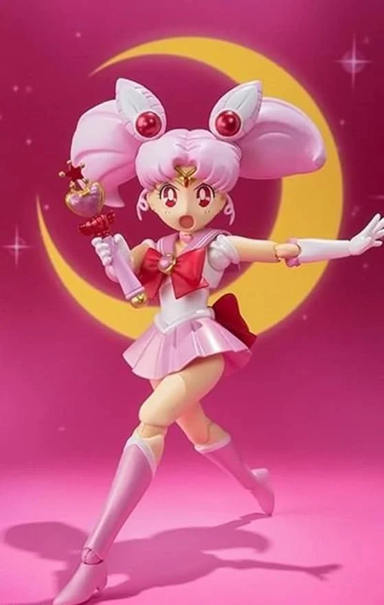 TAMASHII NATIONS Sailor Chibi Moon -Animation Color Edition- Pretty Guardian Sailor Moon, Bandai Spirits S.H.Figuarts - Sailor Moon