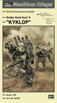 1/20  Humanoid Unmanned Interceptor Großer Hund Ausf.K "KYKLOP"