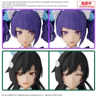 BANDAI HOBBY 30MS OPTION HAIR STYLE & FACE PARTS SET (MAMIMI TANAKA/SAKUYA SHIRASE) - 30 Minutes Sisters (30MS) - photo 1