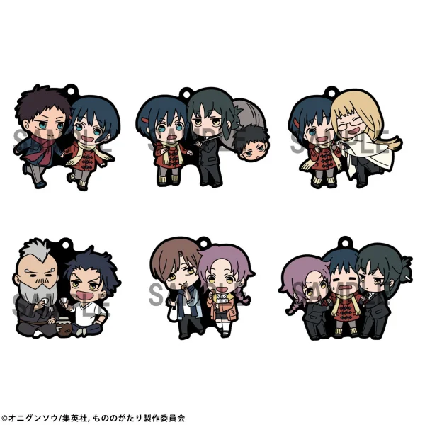 Rubber Mascot Buddycolle Malevolent Spirits: Mononogatari (1pc / 6pc per box)