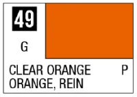 GSI Creos Mr. Color 49 - Clear Orange (Gloss/Primary) - Paints - photo 1