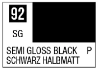 GSI Creos Mr Color Spray - S92 Semi-Gloss Black (Semi-Gloss/Primary) - Paints - photo 1