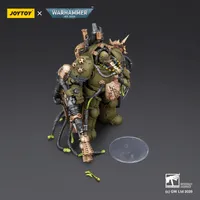 JOYTOY Death Guard Lord of Virulence with Power Fist and Twin Plague Spewer - Warhammer 40K - photo 6