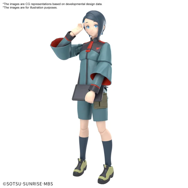 BANDAI HOBBY Figure-rise Standard NIKA NANAURA - Mobile Suit Gundam: The Witch from Mercury