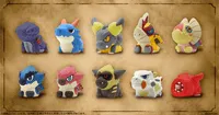 CAPCOM Capcom Figure Builder Finger Puppet Monster Hunter Vol. 2 - Monster Hunter - photo 2
