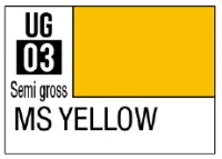 GSI Creos G Color - MS Yellow (Union A.F) - 10ml - Paints - photo 1