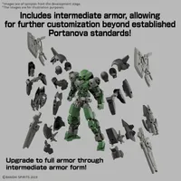BANDAI HOBBY 30MM 1/144 bEXM-15FA FULL ARMOR PORTANOVA - 30 Minutes Missions (30MM) - photo 8