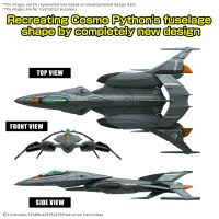 BANDAI HOBBY MECHA COLLECTION DX TRYAL TYPE SPACE FIGHTER ATTACK CRAFT COSMO PYTON [2 machine set] - After War Gundam X - photo 5