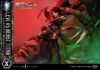 Prime 1 Studio Ultimate Premium Masterline  TV animation Attack On Titan  Levi versus Beast Titan Bonus Version - Attack on Titan - photo 10