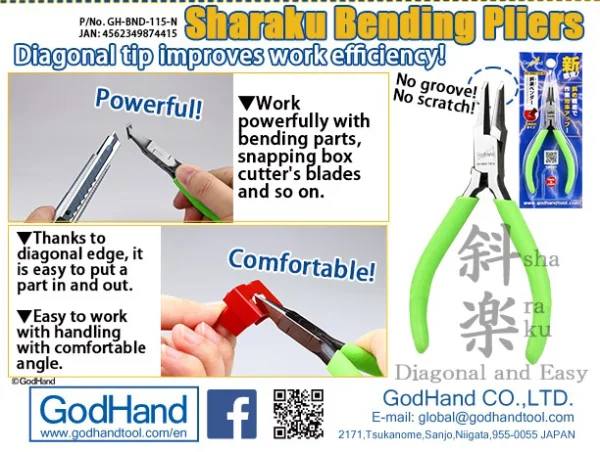 GodHand - Sharaku Bending Pliers