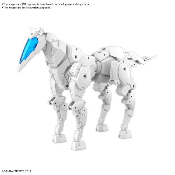 30MM 1/144 Extended Armament Vehicle (HORSE MECHA Ver.) [WHITE]