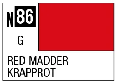 GSI Creos Acrysion N86 - Red Madder (Gloss/Primary) - Paints