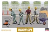 Hasegawa [WM03] 1:35 CONSTRUCTION WORKER SET A - Scale Kits - photo 1